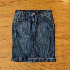 Smart Set Denim Pencil Skirt